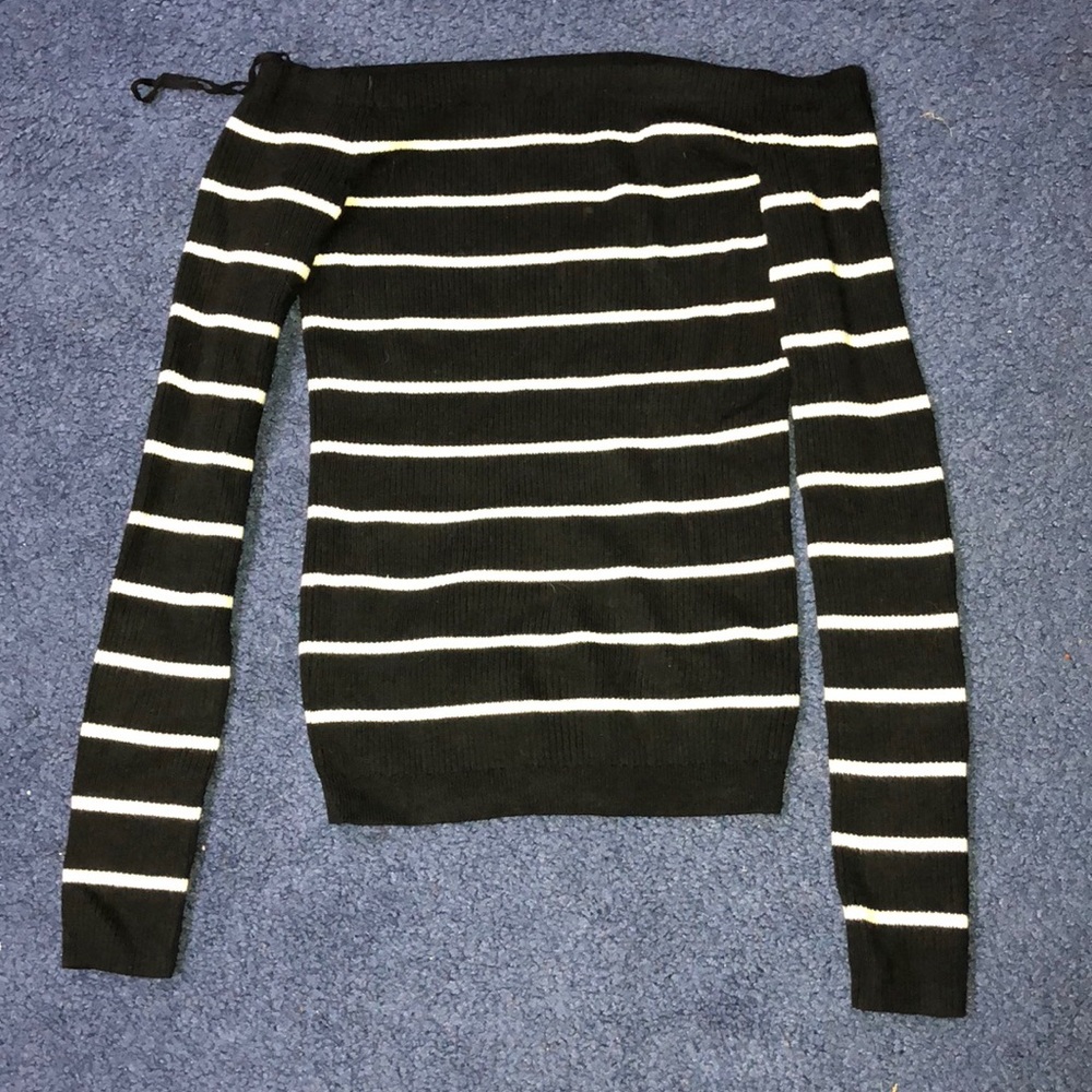 stripped sweater